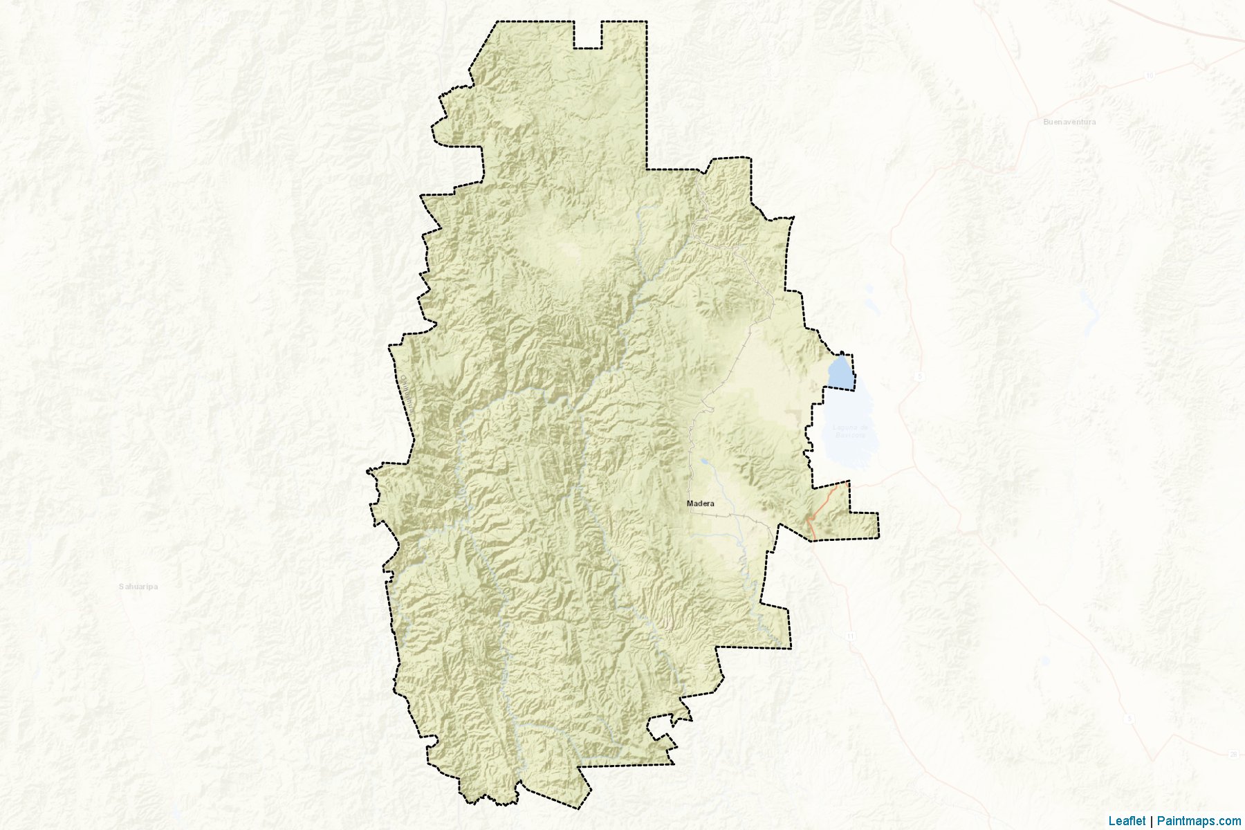 Madera (Chihuahua) Map Cropping Samples-2