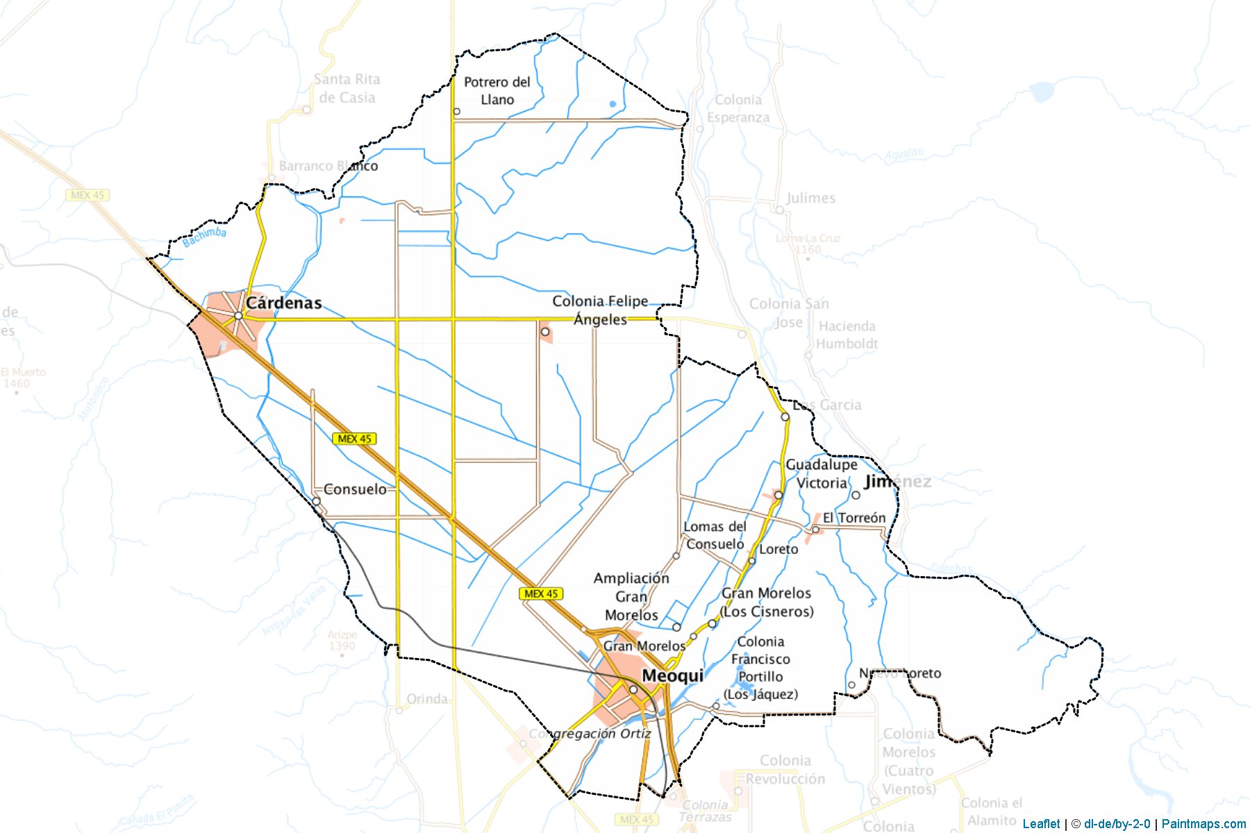 Muestras de recorte de mapas Meoqui (Chihuahua)-1