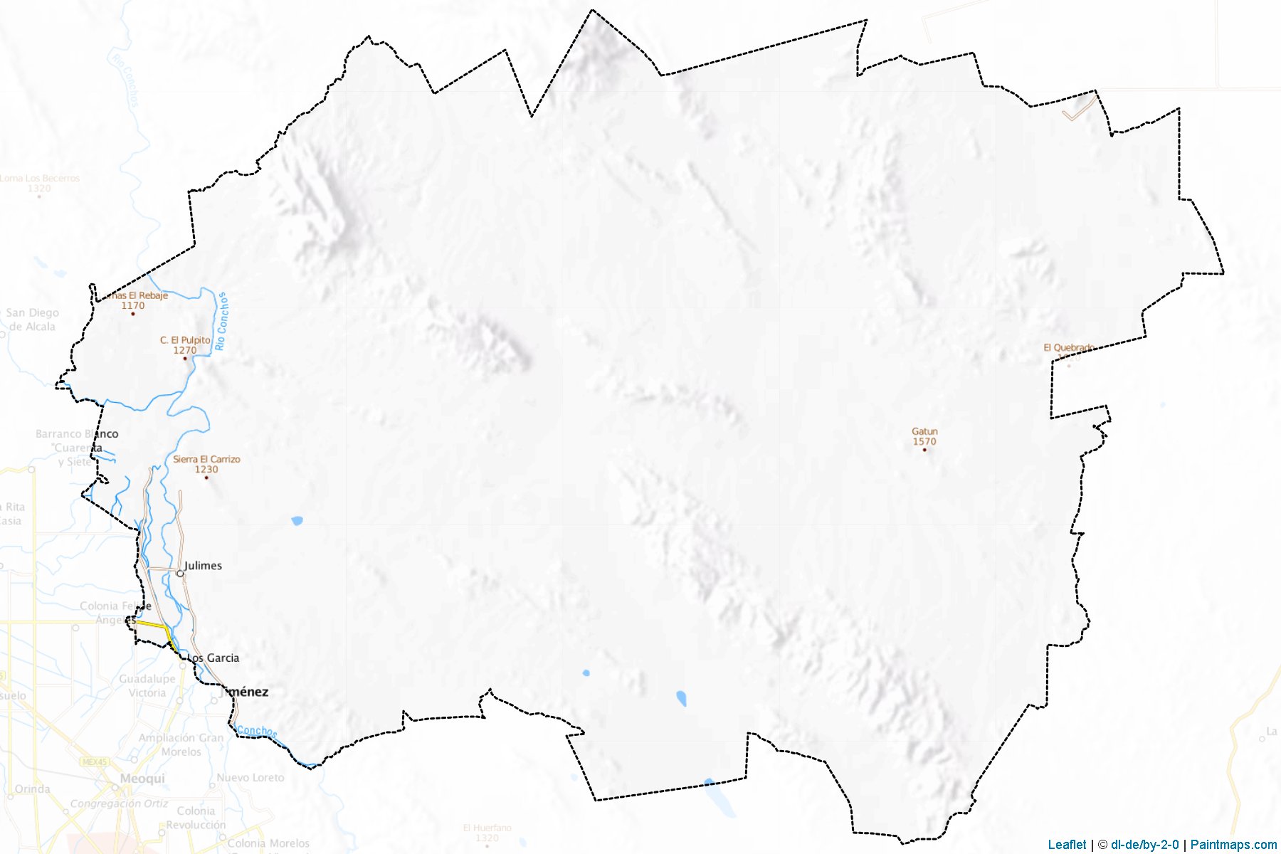 Muestras de recorte de mapas Julimes (Chihuahua)-1