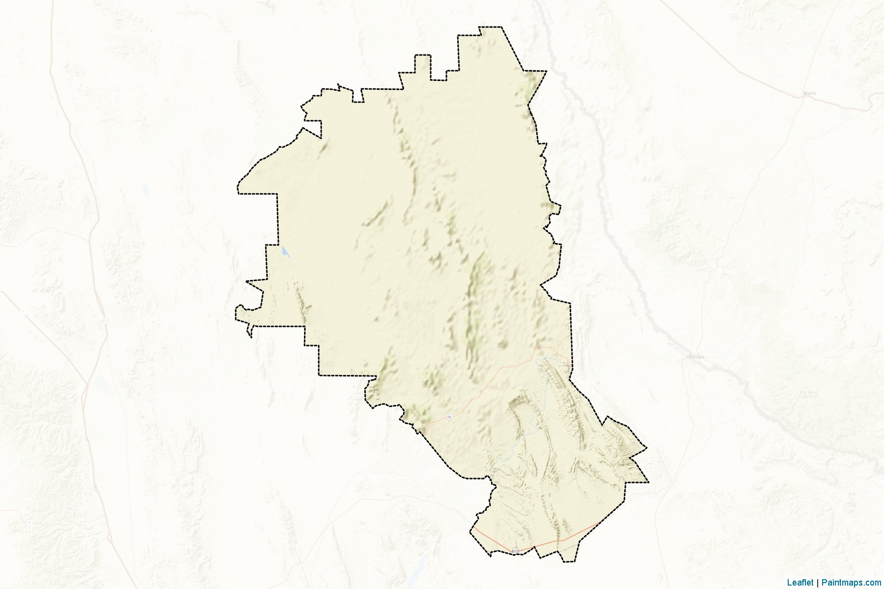 Coyame del Sotol (Chihuahua) Map Cropping Samples-2