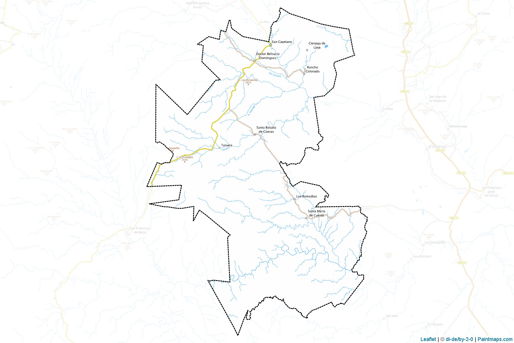 Dr. Belisario Domínguez (Chihuahua) Map Cropping Samples-1