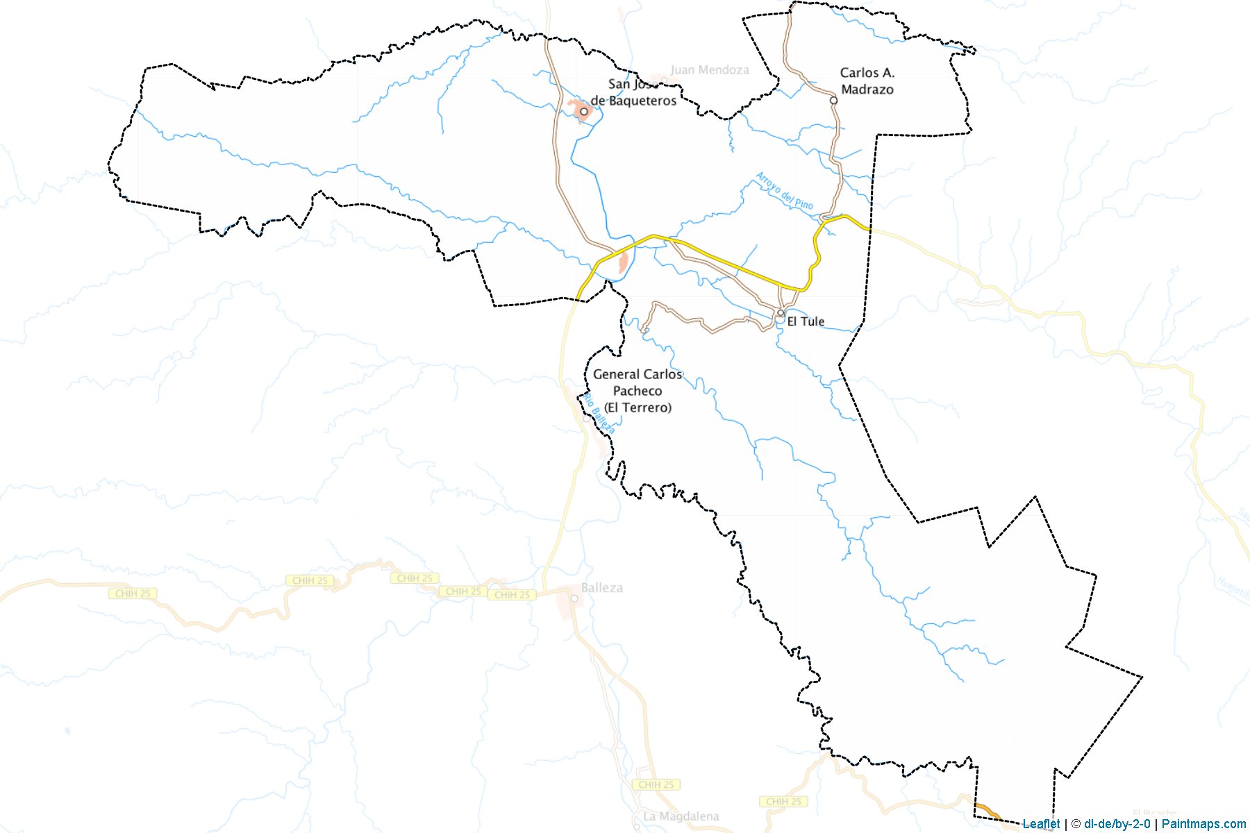 Muestras de recorte de mapas El Tule (Chihuahua)-1