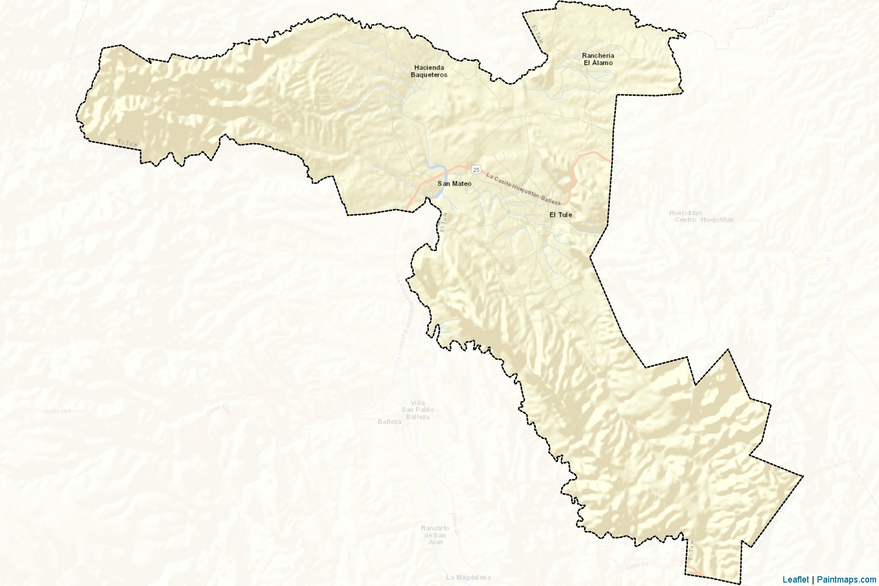 Muestras de recorte de mapas El Tule (Chihuahua)-2