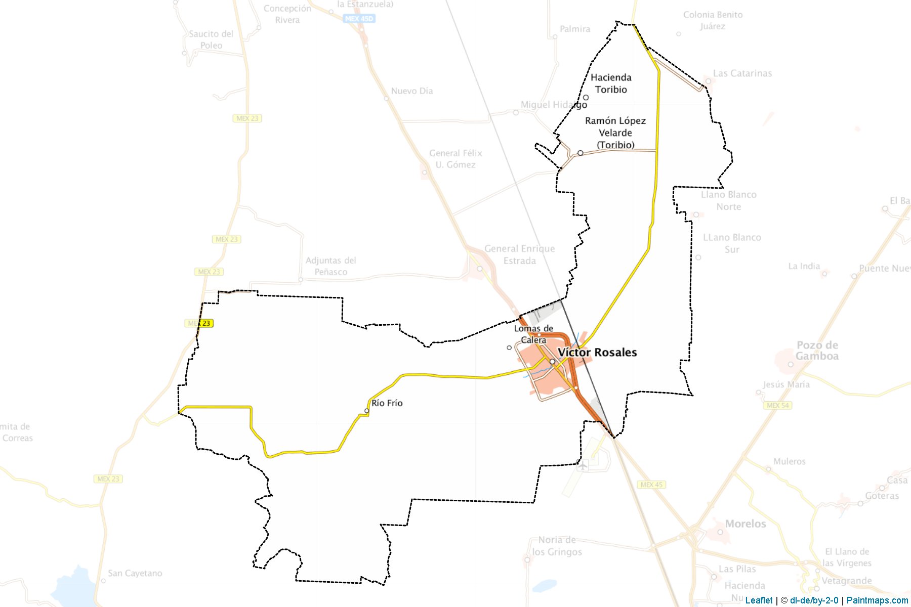 Muestras de recorte de mapas Calera (Zacatecas)-1