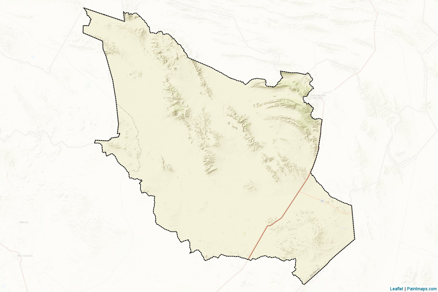 Muestras de recorte de mapas Mazapil (Zacatecas)-2