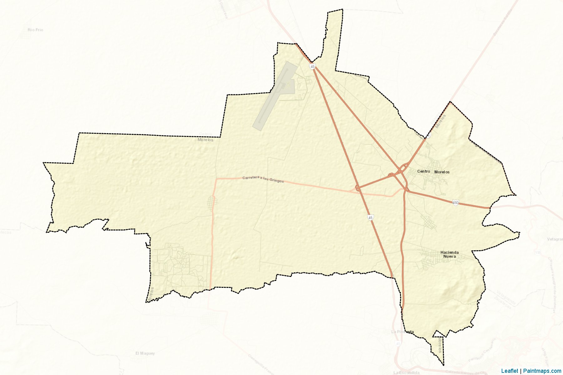 Morelos (Zacatecas) Map Cropping Samples-2