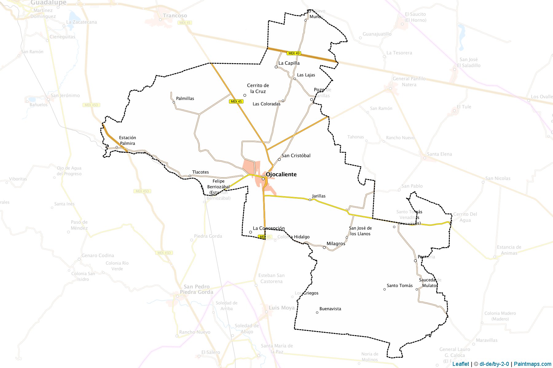 Muestras de recorte de mapas Ojocaliente (Zacatecas)-1