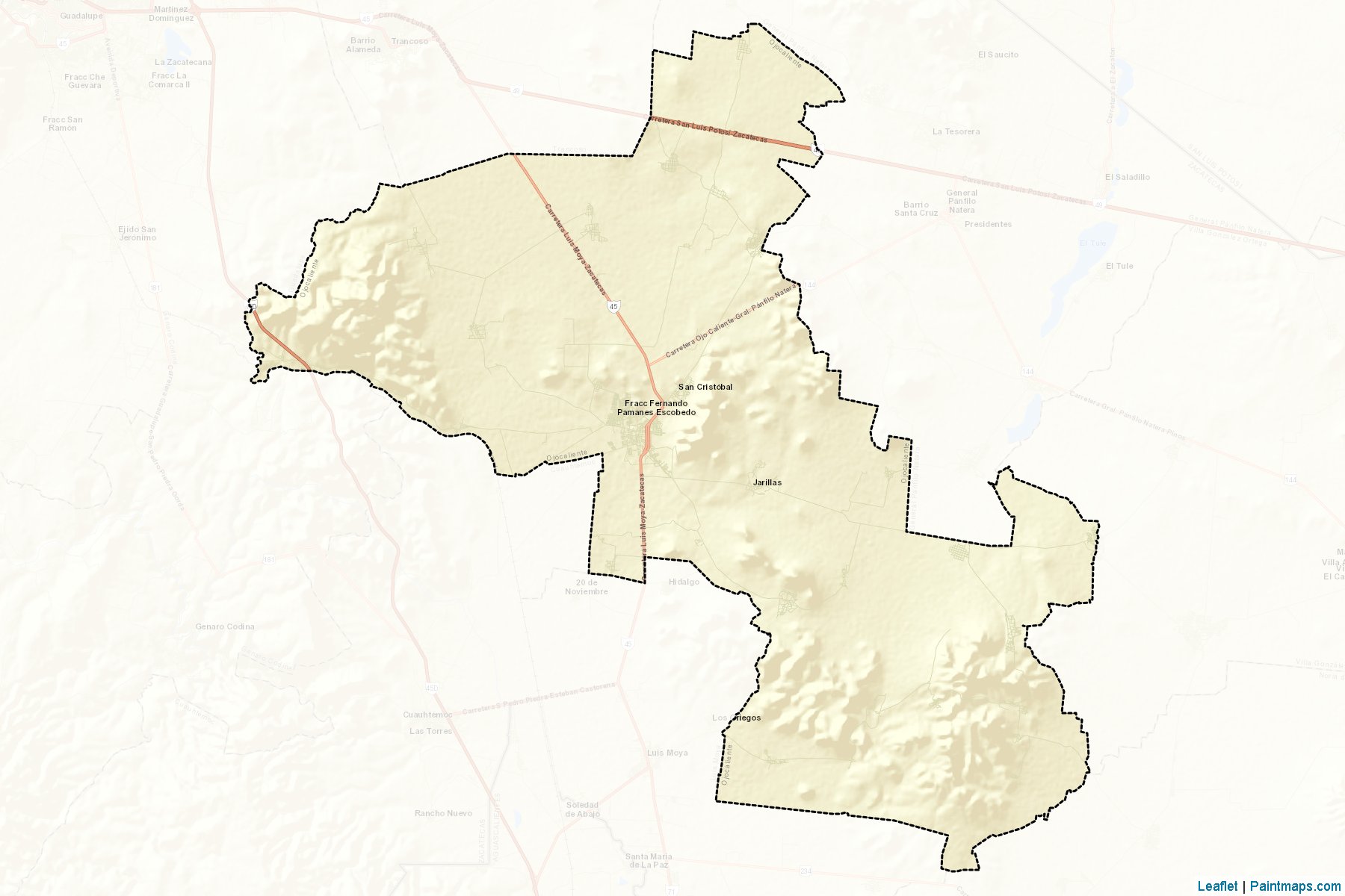 Muestras de recorte de mapas Ojocaliente (Zacatecas)-2