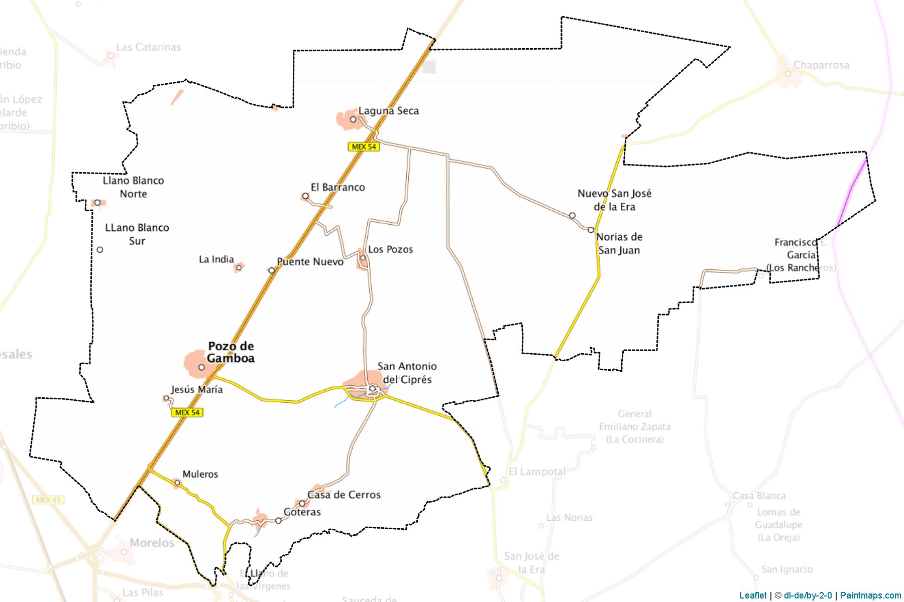 Muestras de recorte de mapas Pánuco (Zacatecas)-1