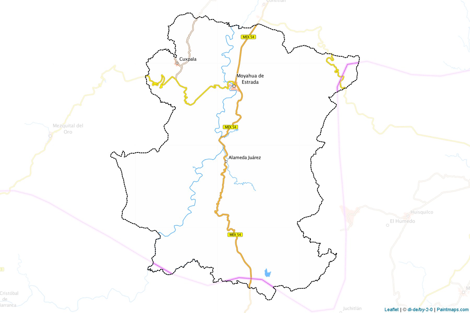 Muestras de recorte de mapas Moyahua de Estrada (Zacatecas)-1