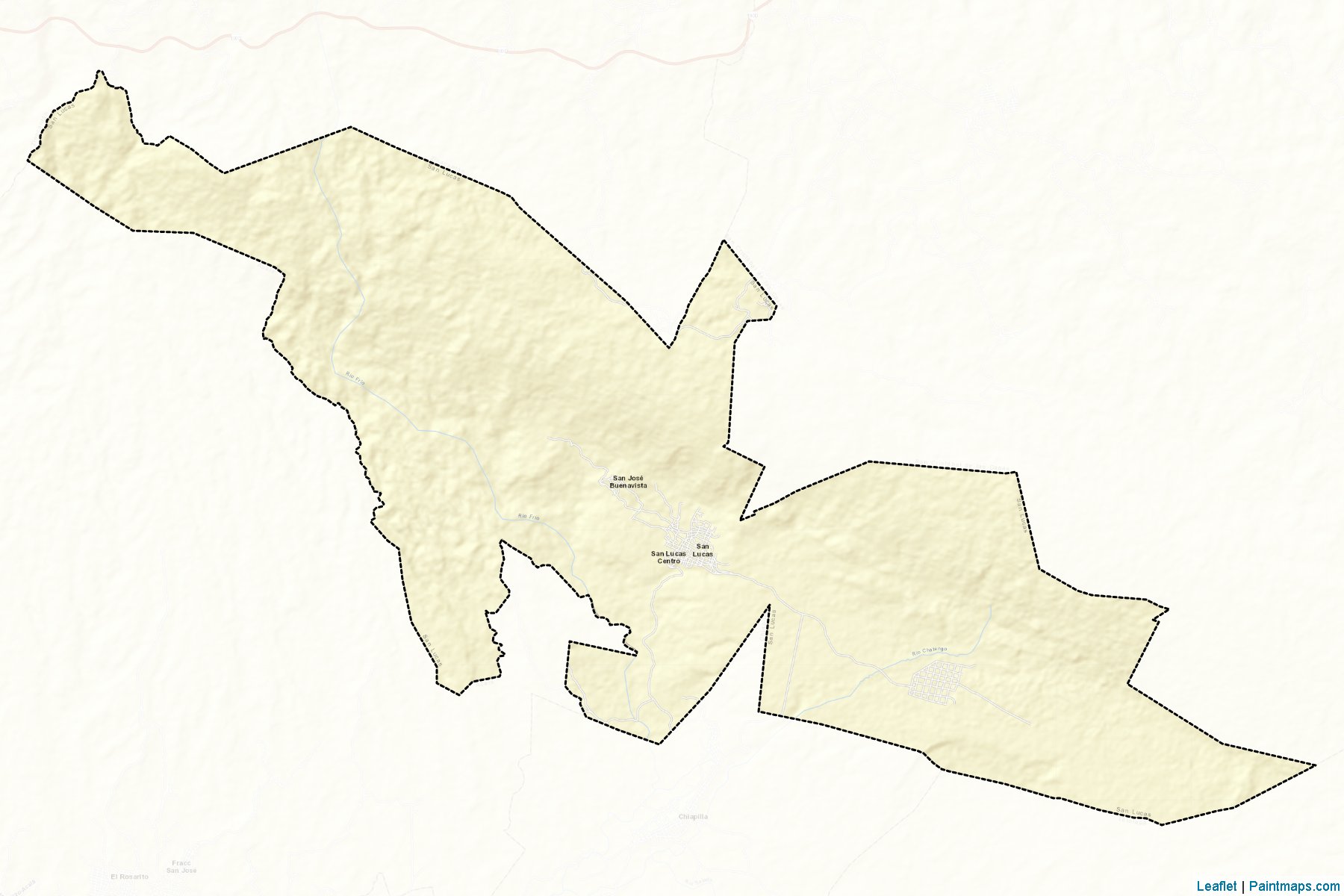 Muestras de recorte de mapas San Lucas (Chiapas)-2