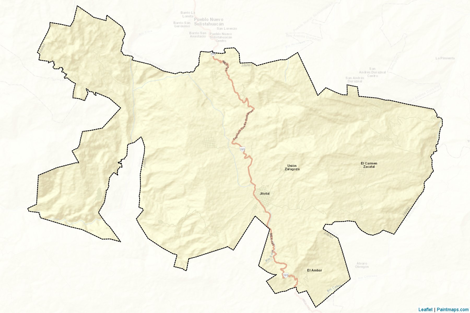 Muestras de recorte de mapas Jitotol (Chiapas)-2