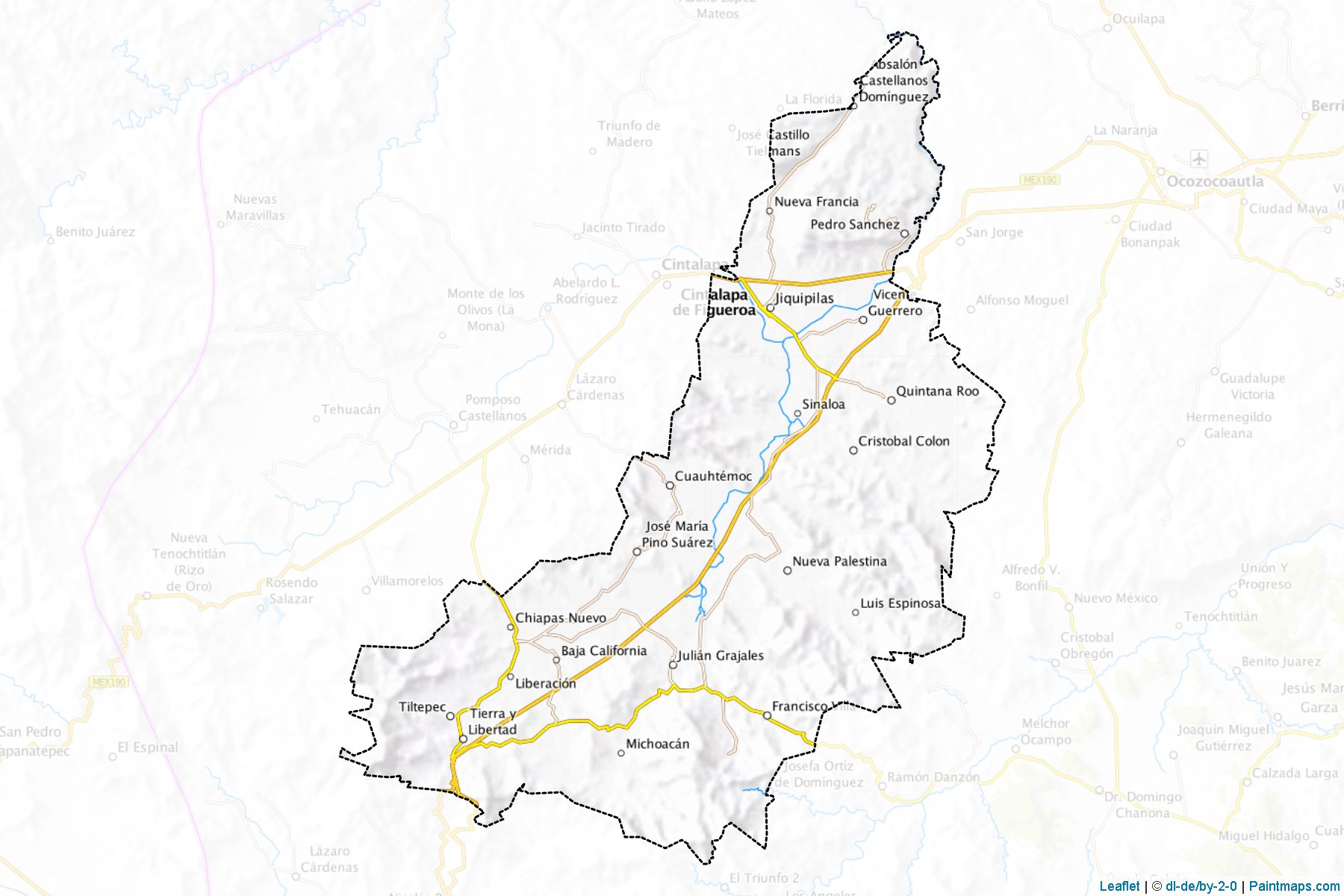 Muestras de recorte de mapas Jiquipilas (Chiapas)-1