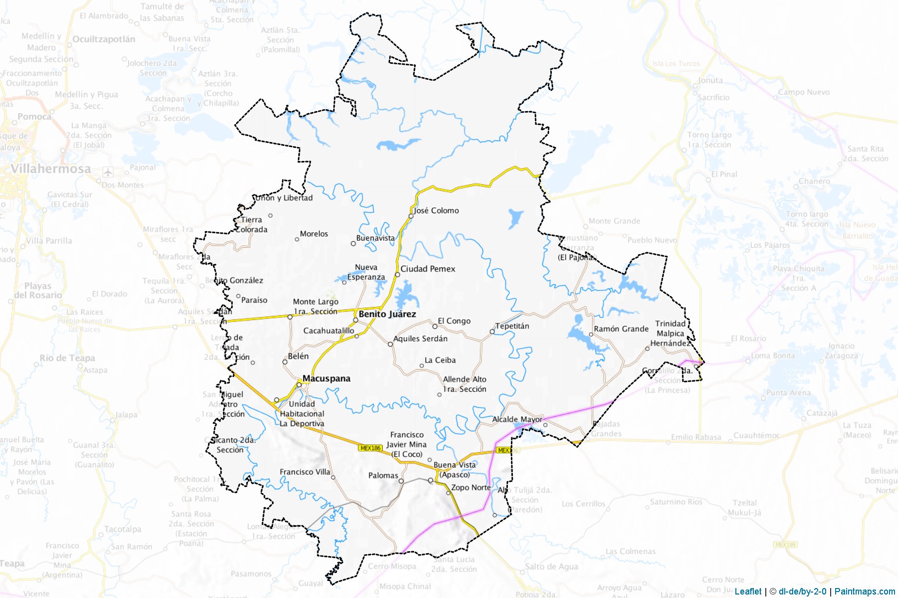 Muestras de recorte de mapas Macuspana (Tabasco)-1