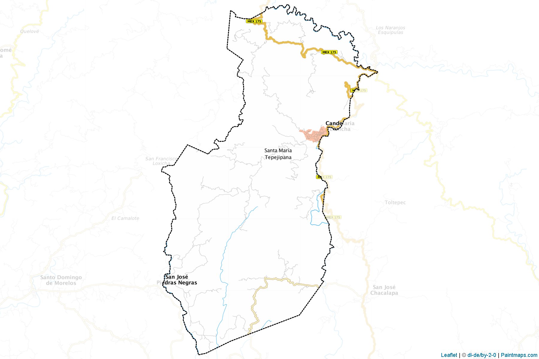 Candelaria Loxicha (Oaxaca) Map Cropping Samples-1