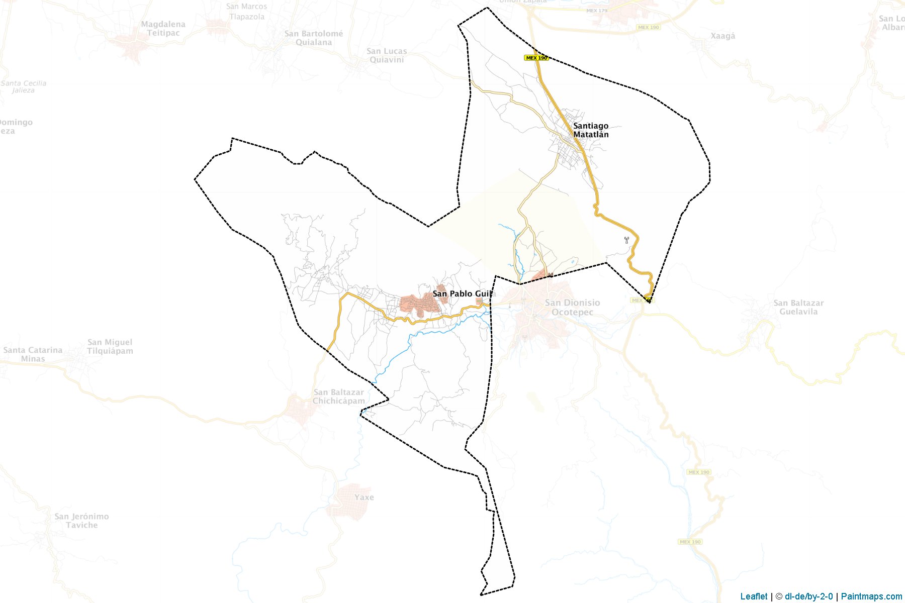 Santiago Matatlán (Oaxaca) Map Cropping Samples-1