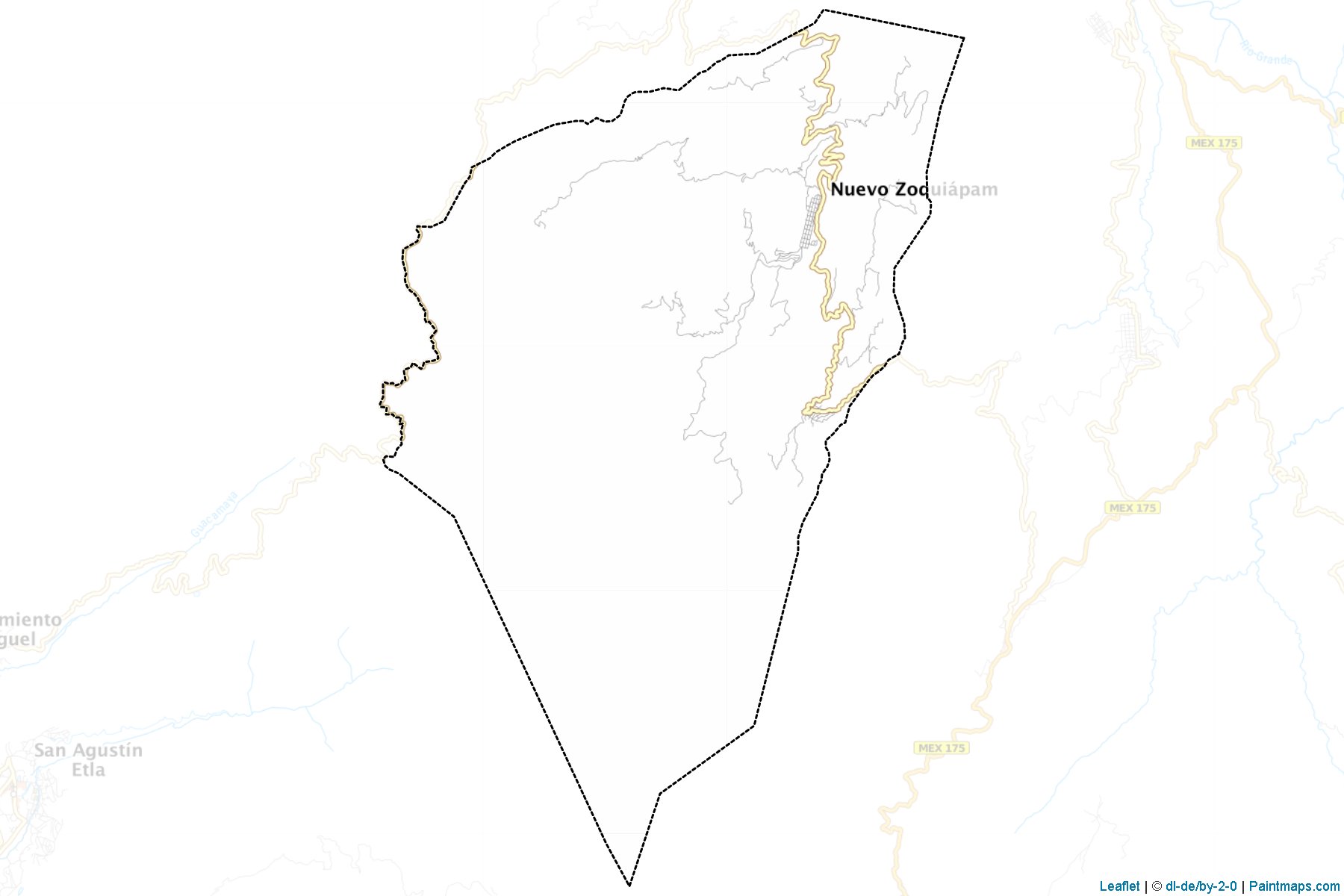 Muestras de recorte de mapas Nuevo Zoquiápam (Oaxaca)-1