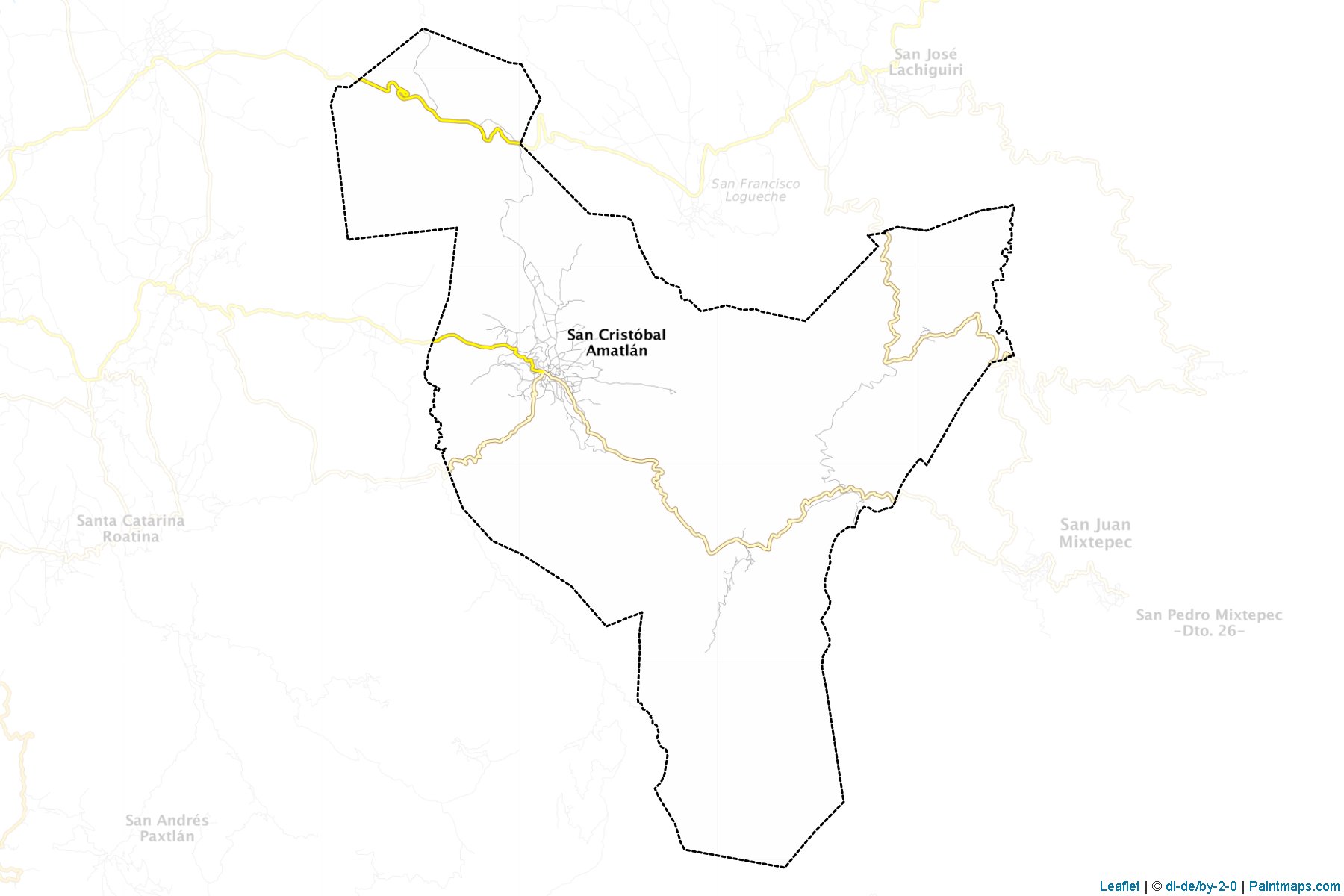 Muestras de recorte de mapas San Cristóbal Amatlán (Oaxaca)-1