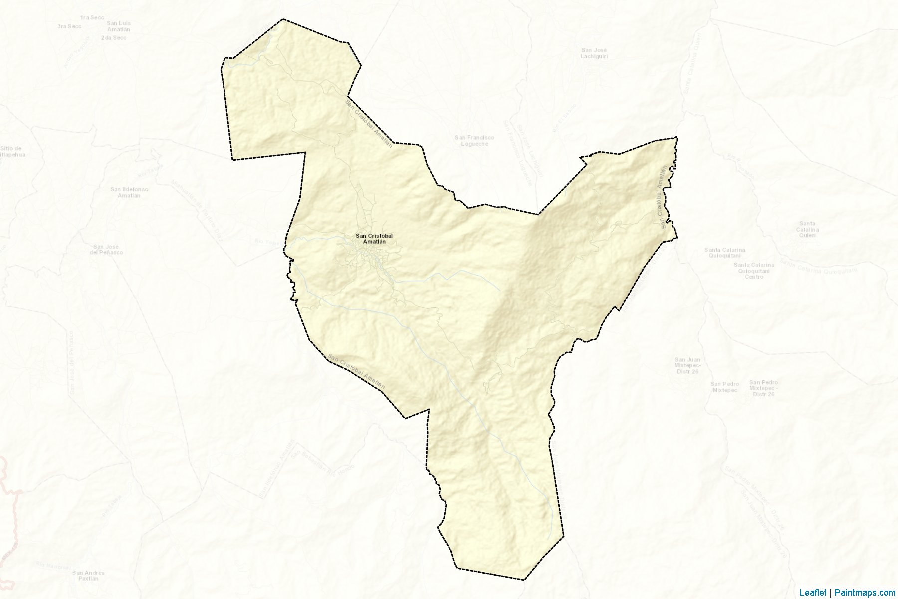 Muestras de recorte de mapas San Cristóbal Amatlán (Oaxaca)-2