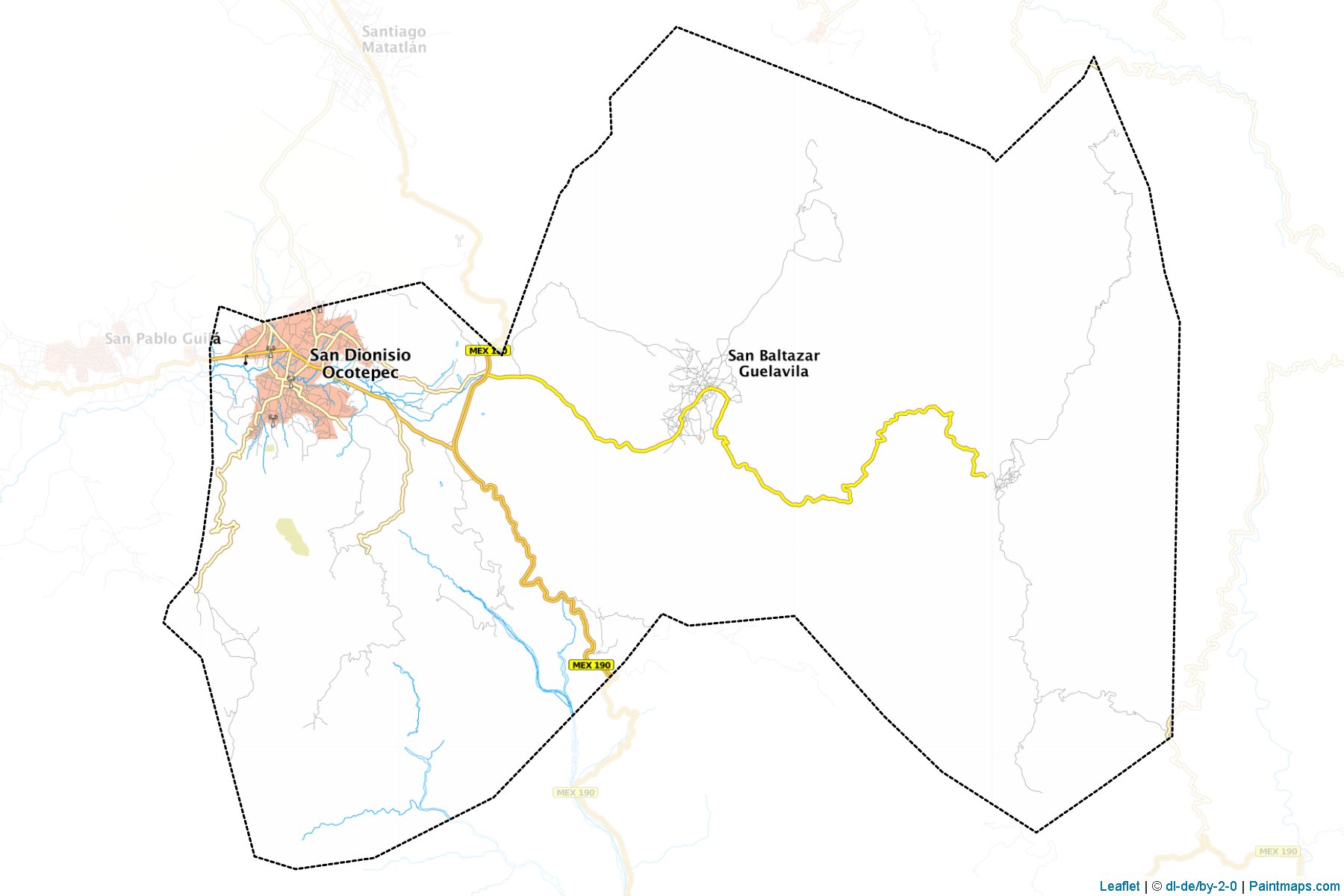 Muestras de recorte de mapas San Dionisio Ocotepec (Oaxaca)-1