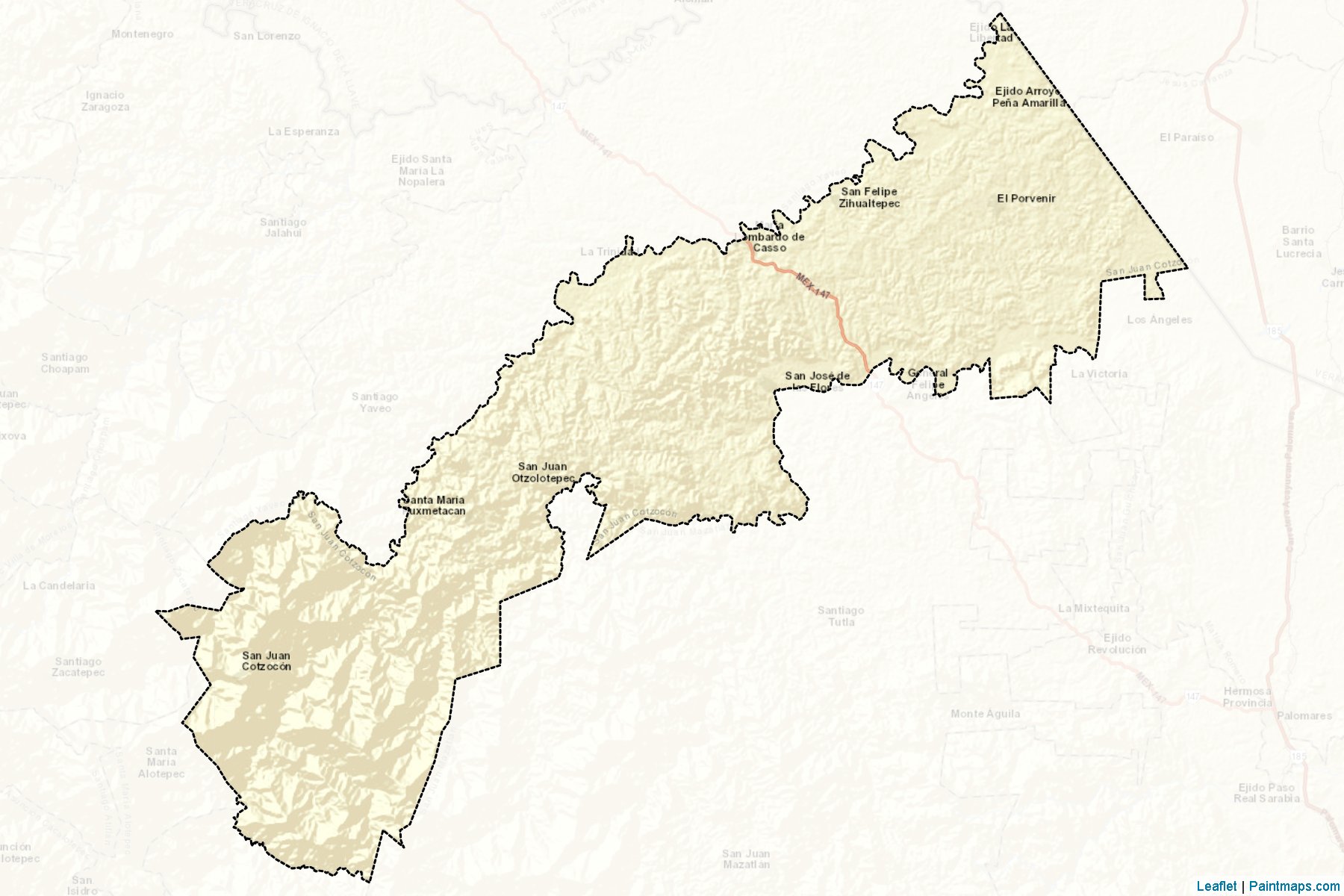 Muestras de recorte de mapas San Juan Cotzocón (Oaxaca)-2