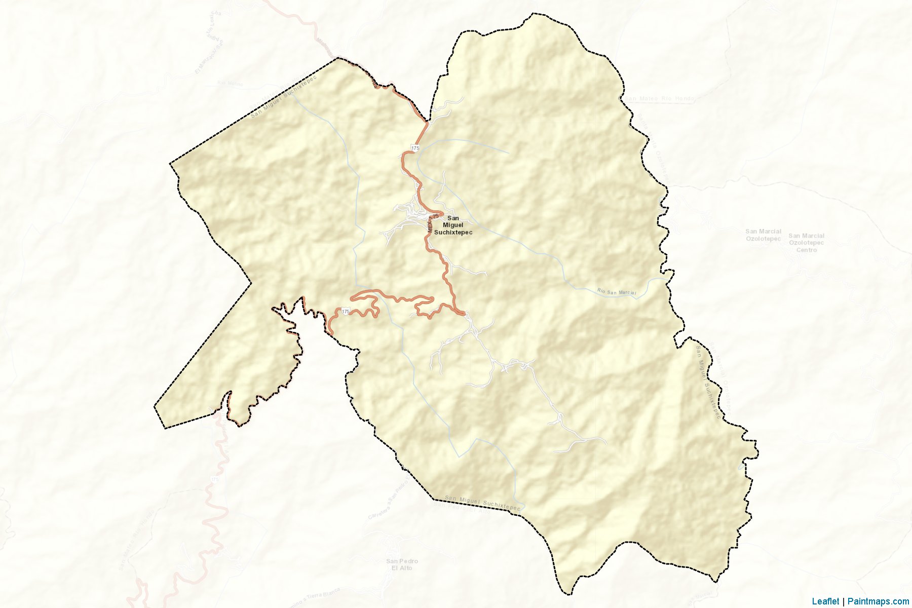 Muestras de recorte de mapas San Miguel Suchixtepec (Oaxaca)-2