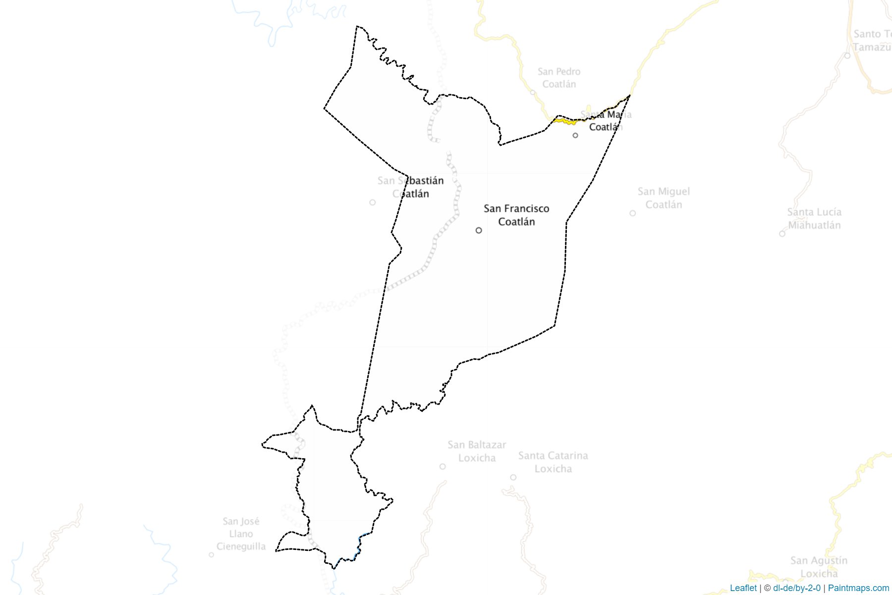 Muestras de recorte de mapas San Pablo Coatlán (Oaxaca)-1