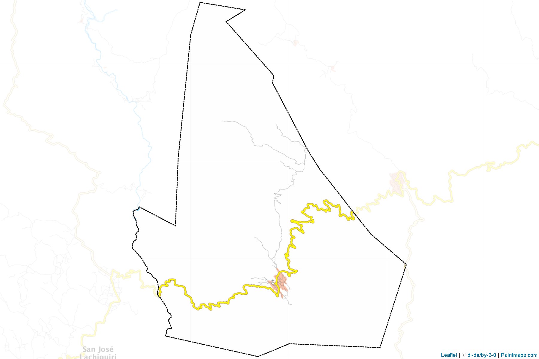 Muestras de recorte de mapas San Pedro Mártir Quiechapa (Oaxaca)-1