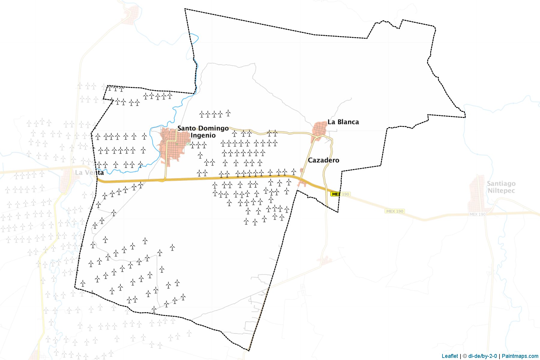 Santo Domingo Ingenio (Oaxaca) Map Cropping Samples-1