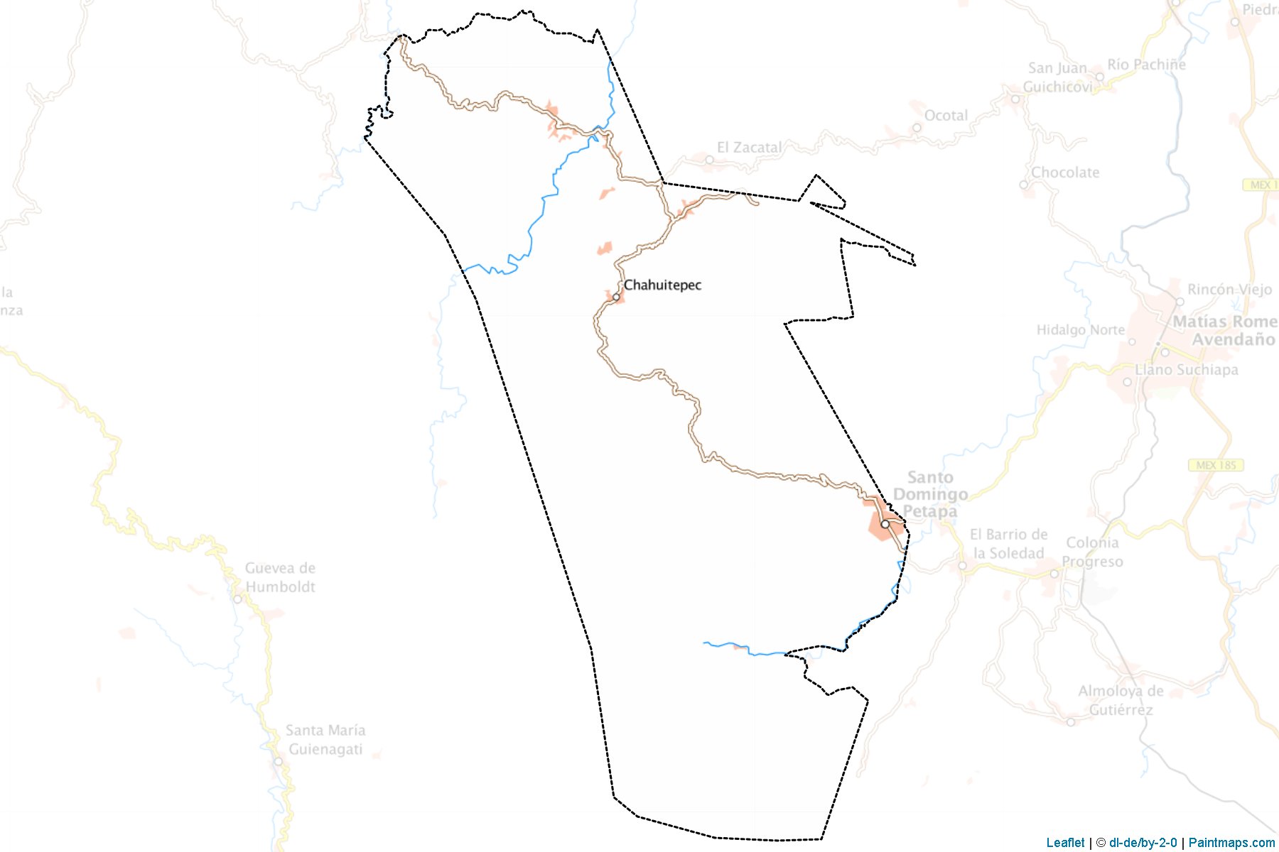 Muestras de recorte de mapas Santo Domingo Petapa (Oaxaca)-1