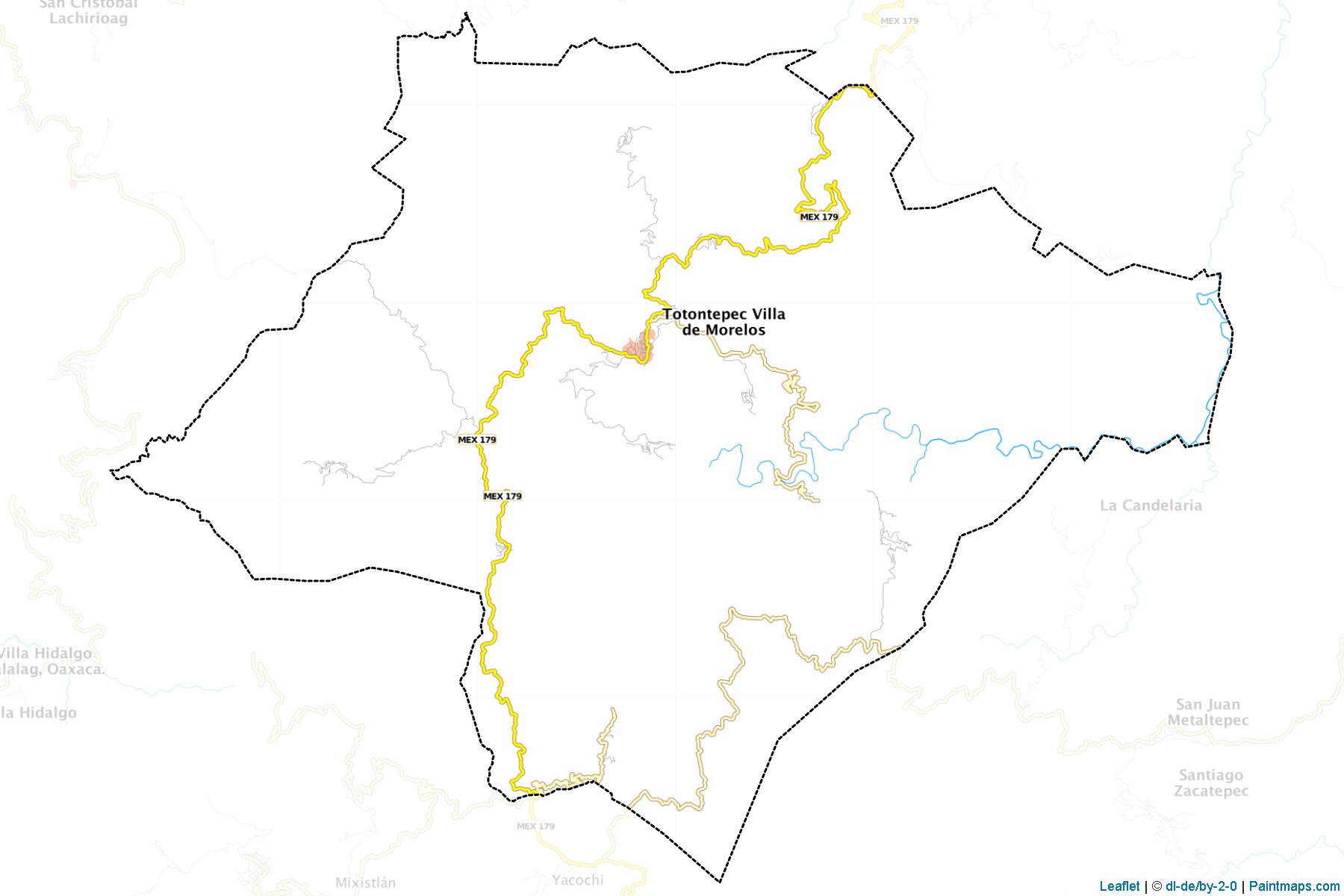 Totontepec Villa de Morelos (Oaxaca) Map Cropping Samples-1