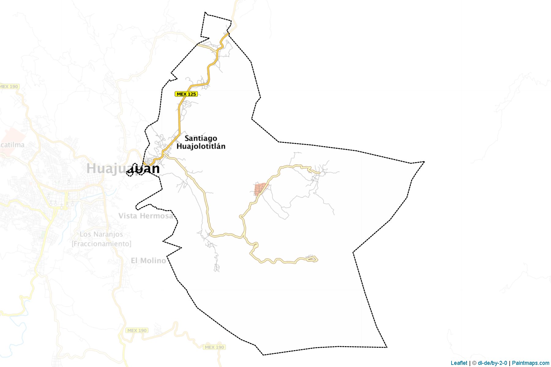 Muestras de recorte de mapas Santiago Huajolotitlán (Oaxaca)-1