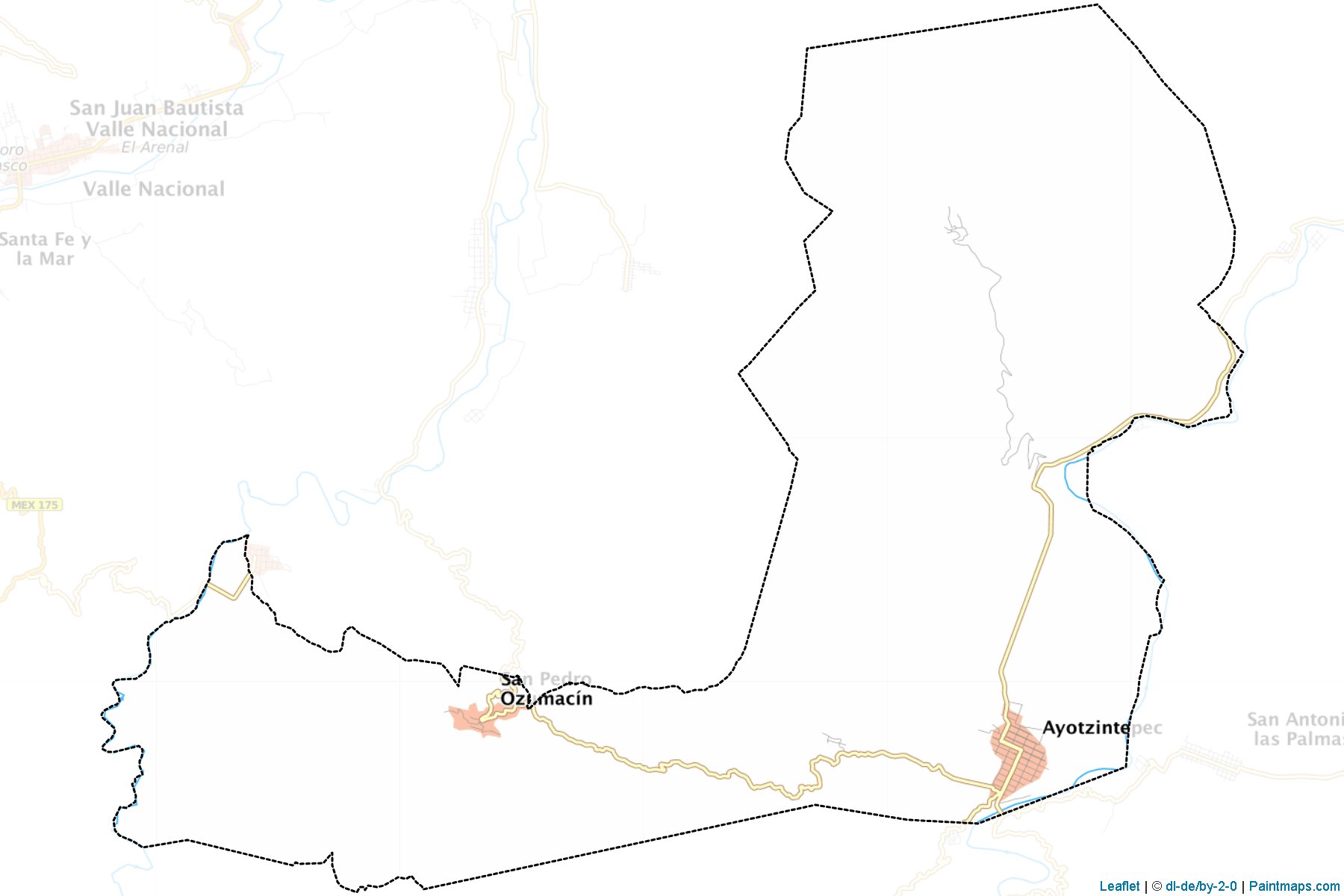 Ayotzintepec (Oaxaca) Map Cropping Samples-1