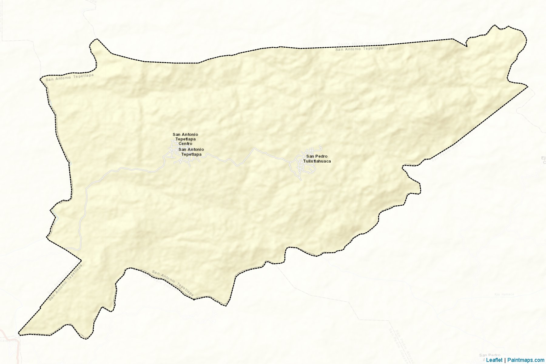 Muestras de recorte de mapas San Antonio Tepetlapa (Oaxaca)-2