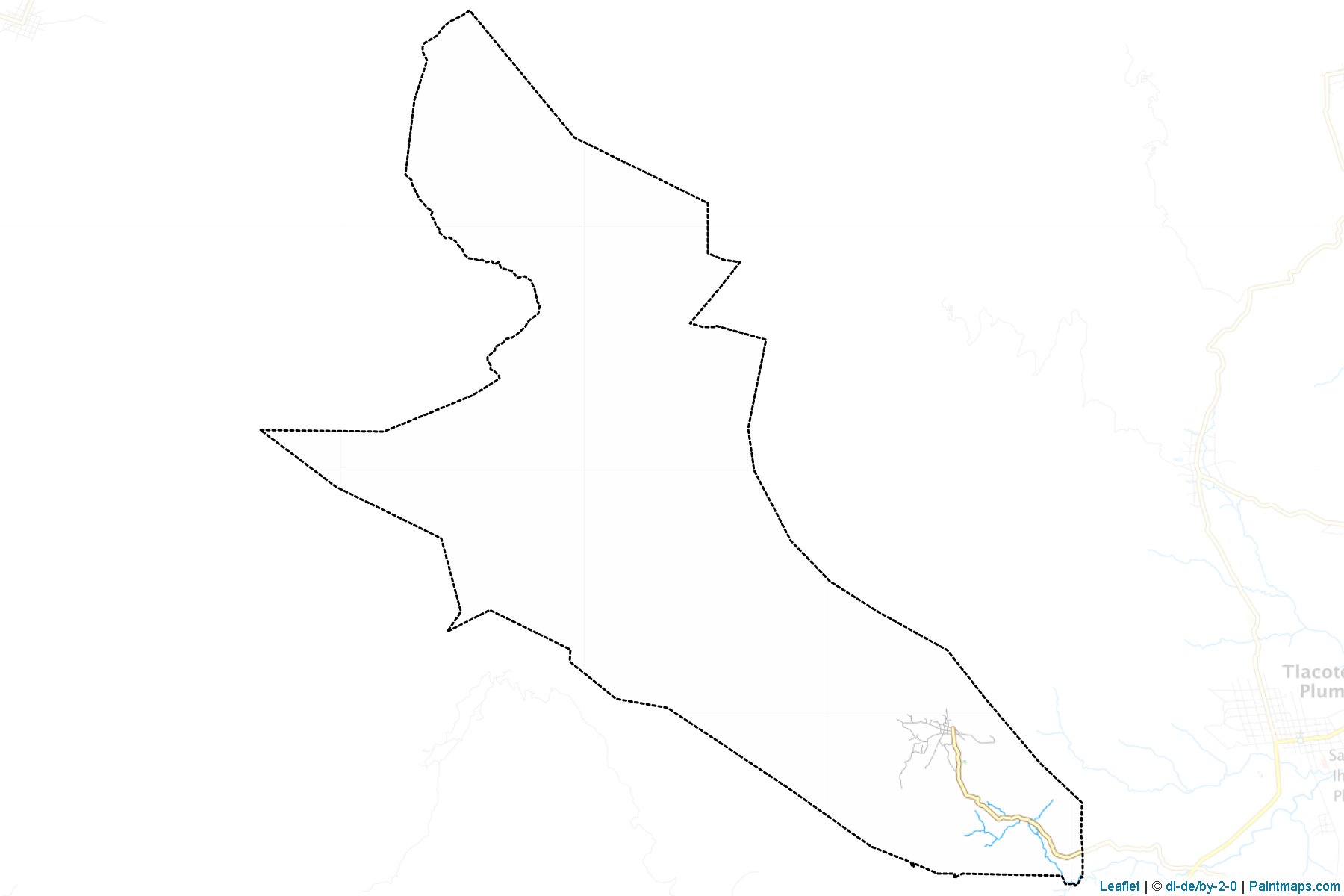 Muestras de recorte de mapas San Francisco Teopan (Oaxaca)-1