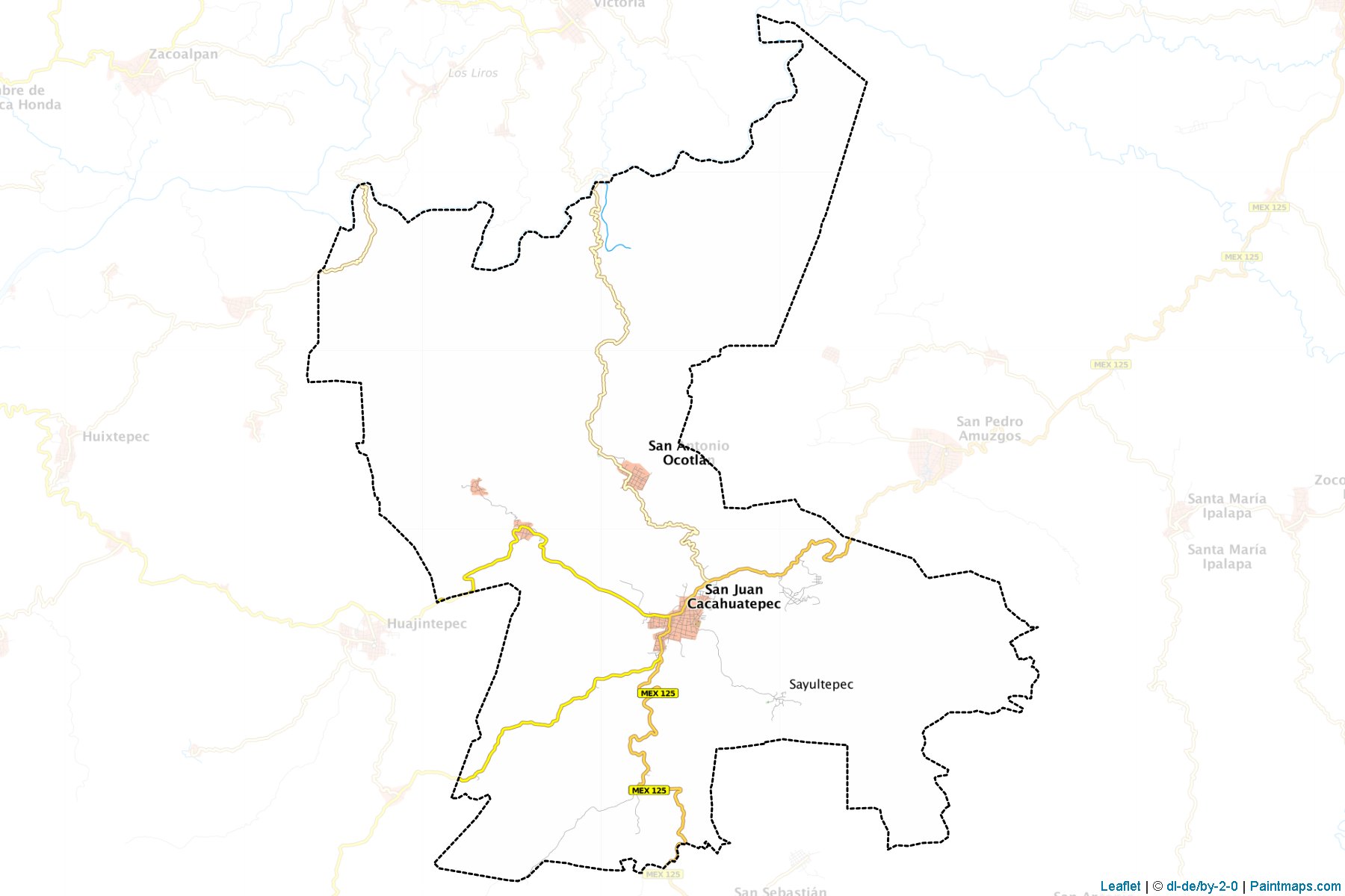 Muestras de recorte de mapas San Juan Cacahuatepec (Oaxaca)-1