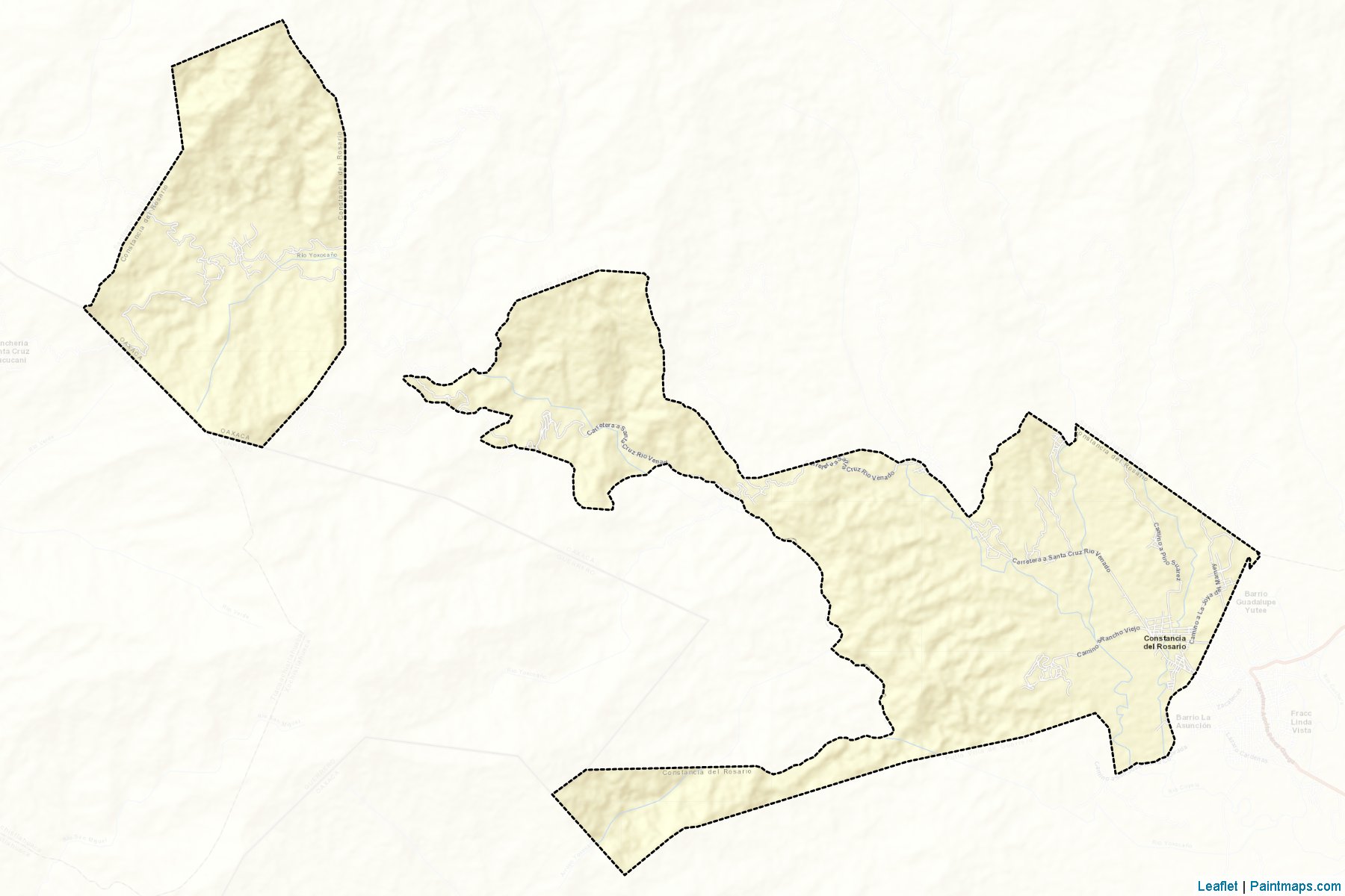 Constancia del Rosario (Oaxaca) Map Cropping Samples-2