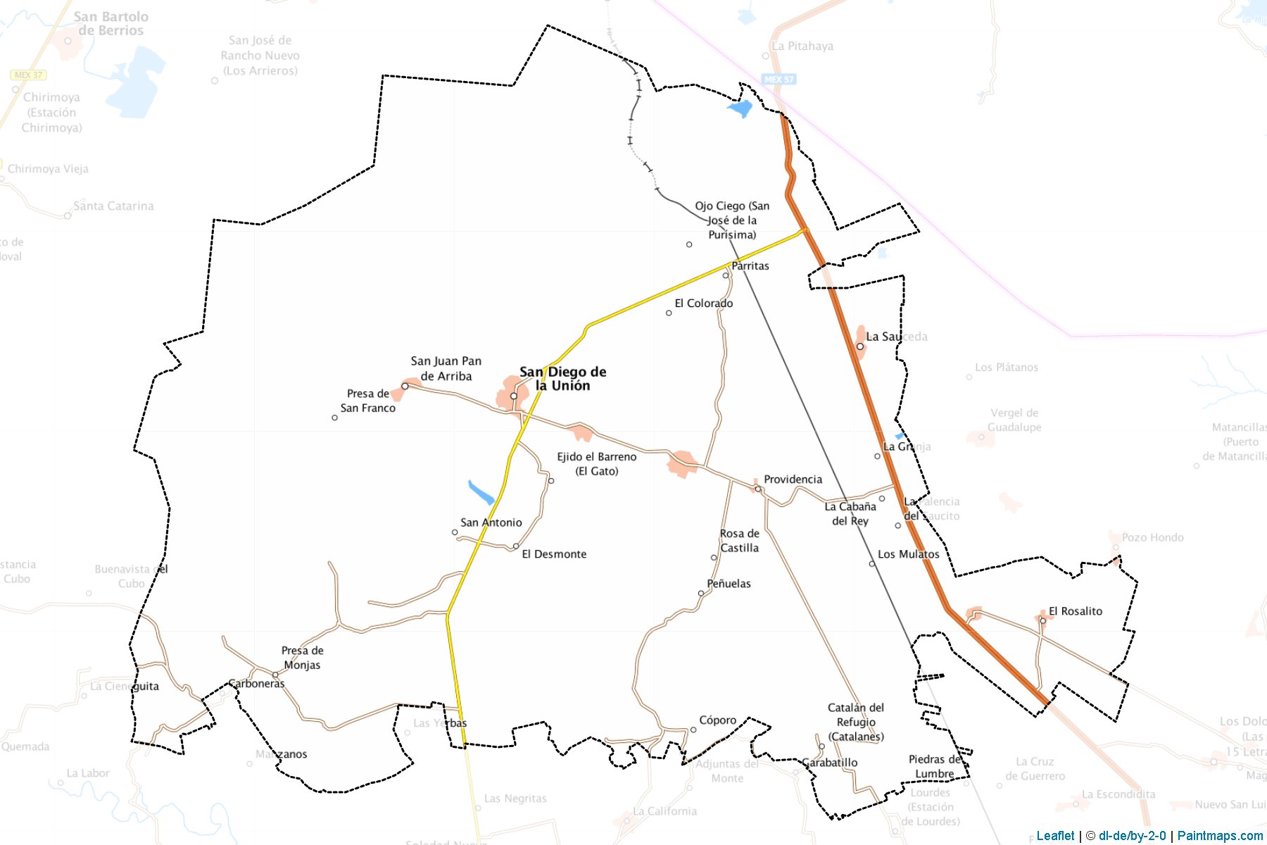 Muestras de recorte de mapas San Diego de la Unión (Guanajuato)-1