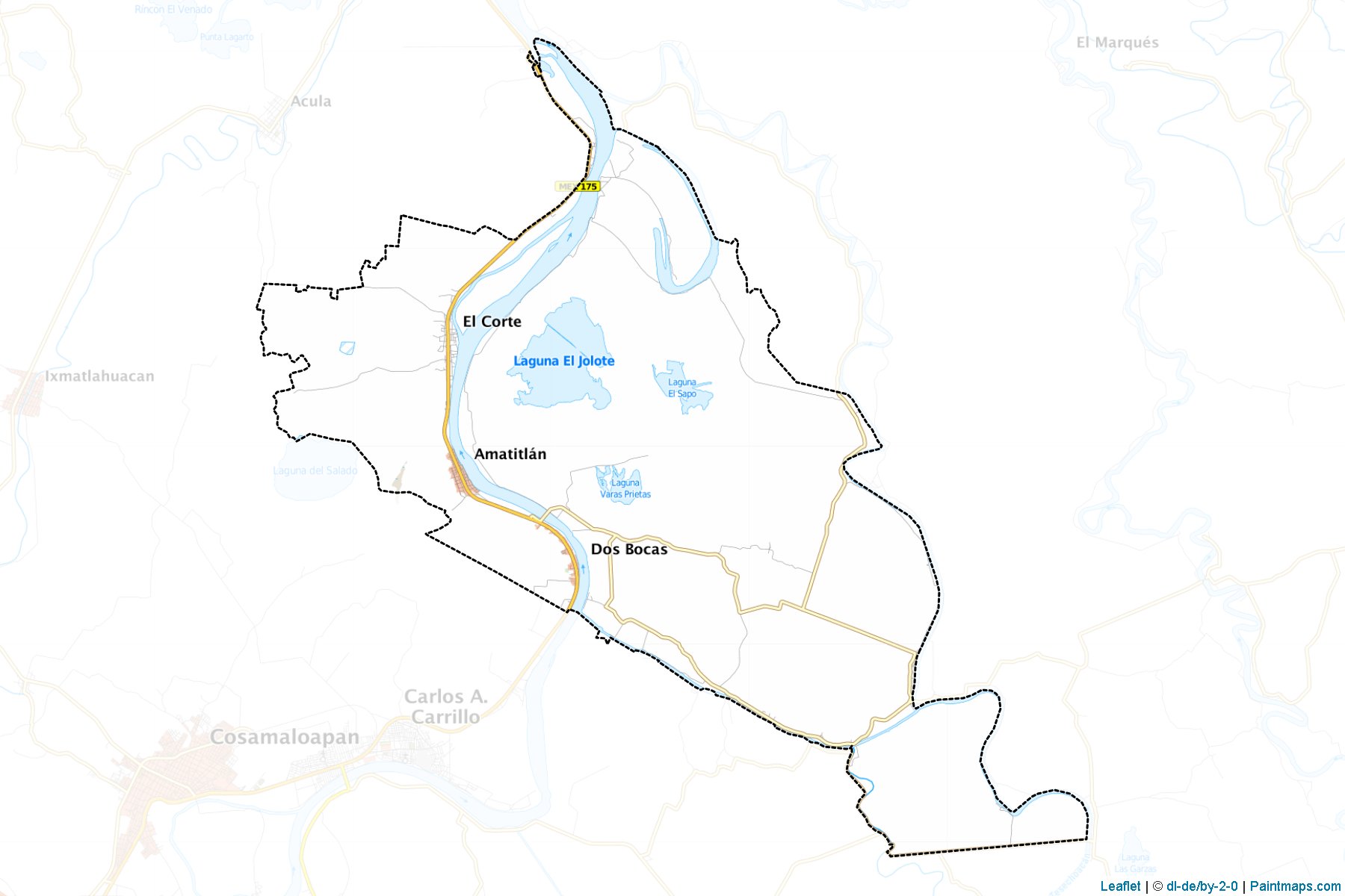 Muestras de recorte de mapas Amatitlán (Veracruz de Ignacio de la Llave)-1