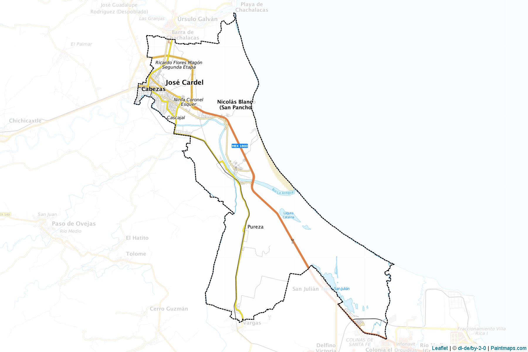 Muestras de recorte de mapas La Antigua (Veracruz de Ignacio de la Llave)-1