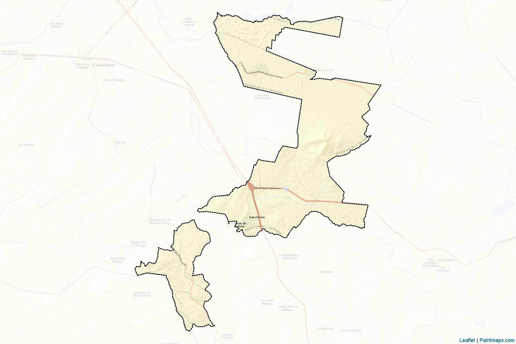 Muestras de recorte de mapas Sanctórum de Lázaro Cárdenas (Tlaxcala)-2