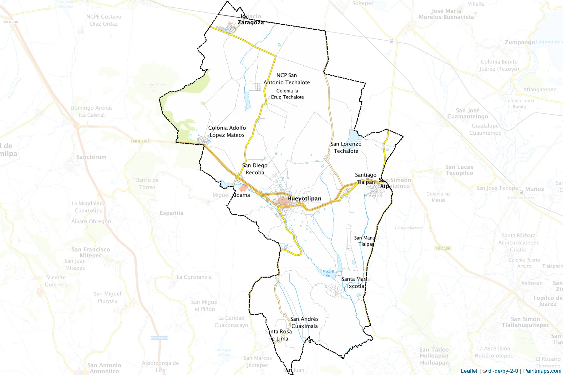 Muestras de recorte de mapas Hueyotlipan (Tlaxcala)-1