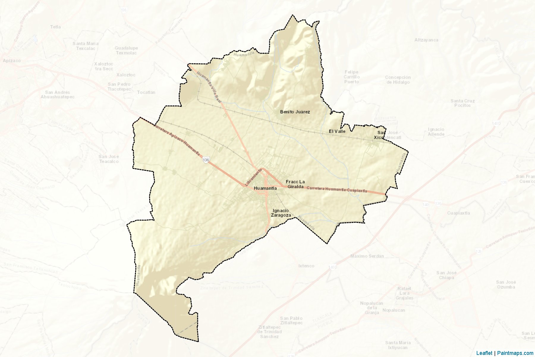 Muestras de recorte de mapas Huamantla (Tlaxcala)-2