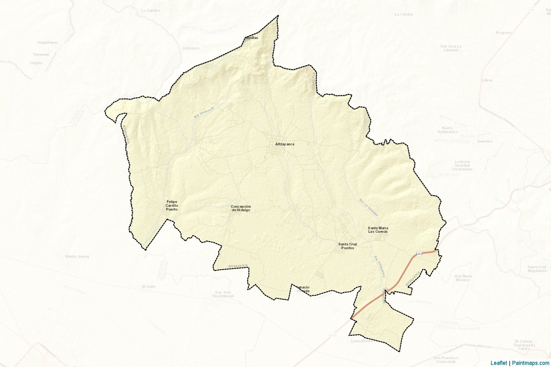 Muestras de recorte de mapas Atltzayanca (Tlaxcala)-2