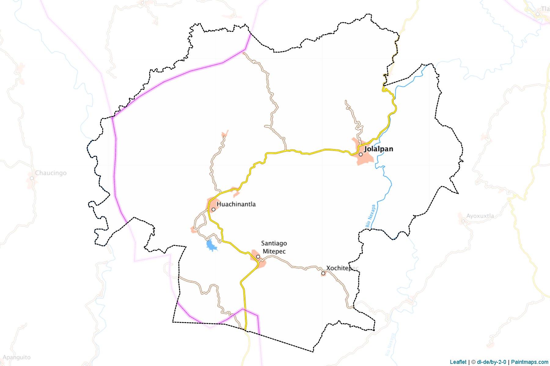 Muestras de recorte de mapas Jolalpan (Puebla)-1