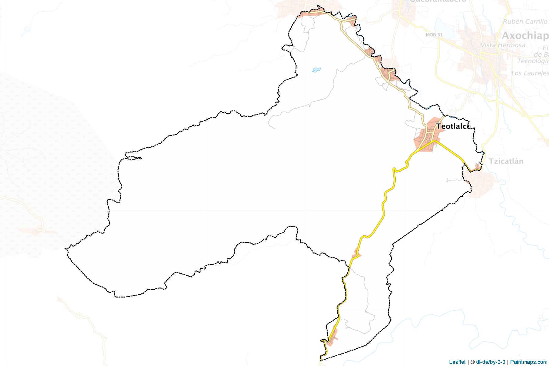 Muestras de recorte de mapas Teotlalco (Puebla)-1