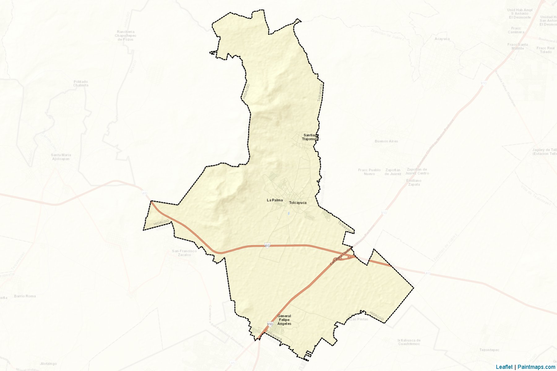 Muestras de recorte de mapas Tolcayuca (Hidalgo)-2