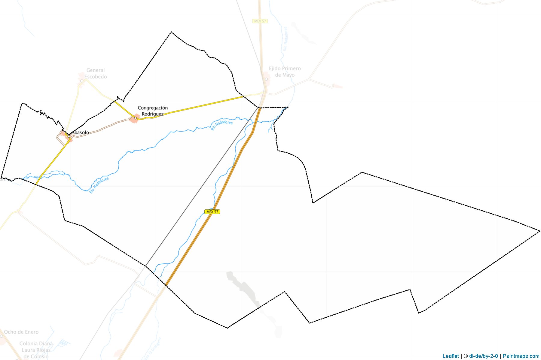 Muestras de recorte de mapas Abasolo (Coahuila de Zaragoza)-1