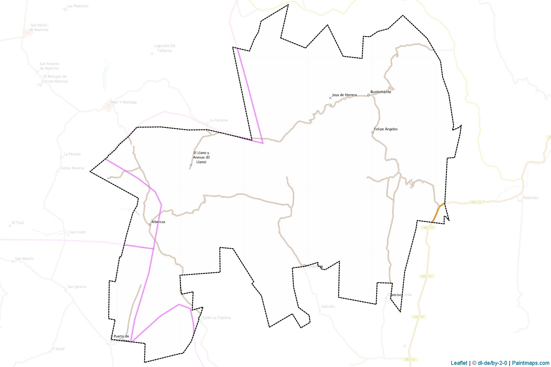 Muestras de recorte de mapas Bustamante (Tamaulipas)-1