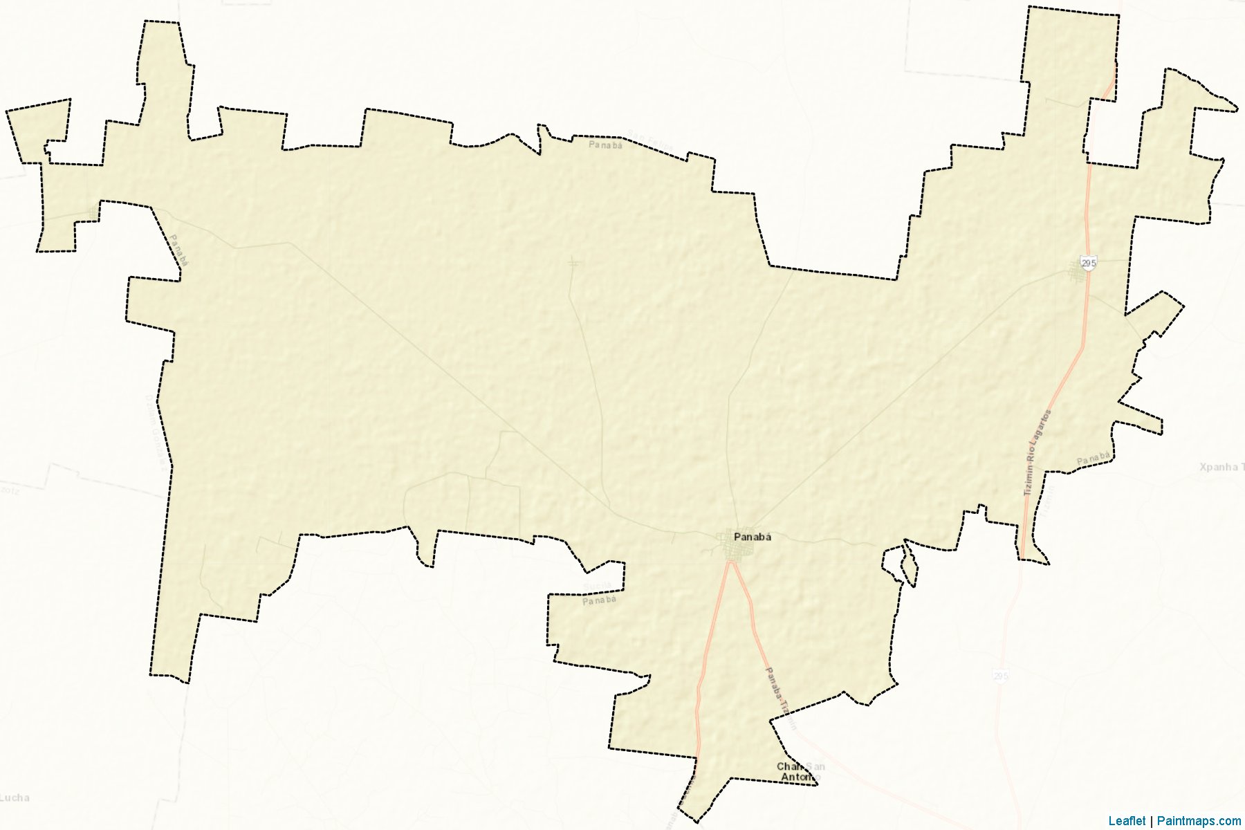 Muestras de recorte de mapas Panabá (Yucatán)-2